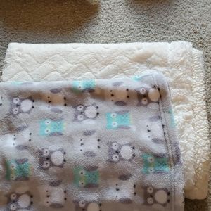 Baby blanket bundle.